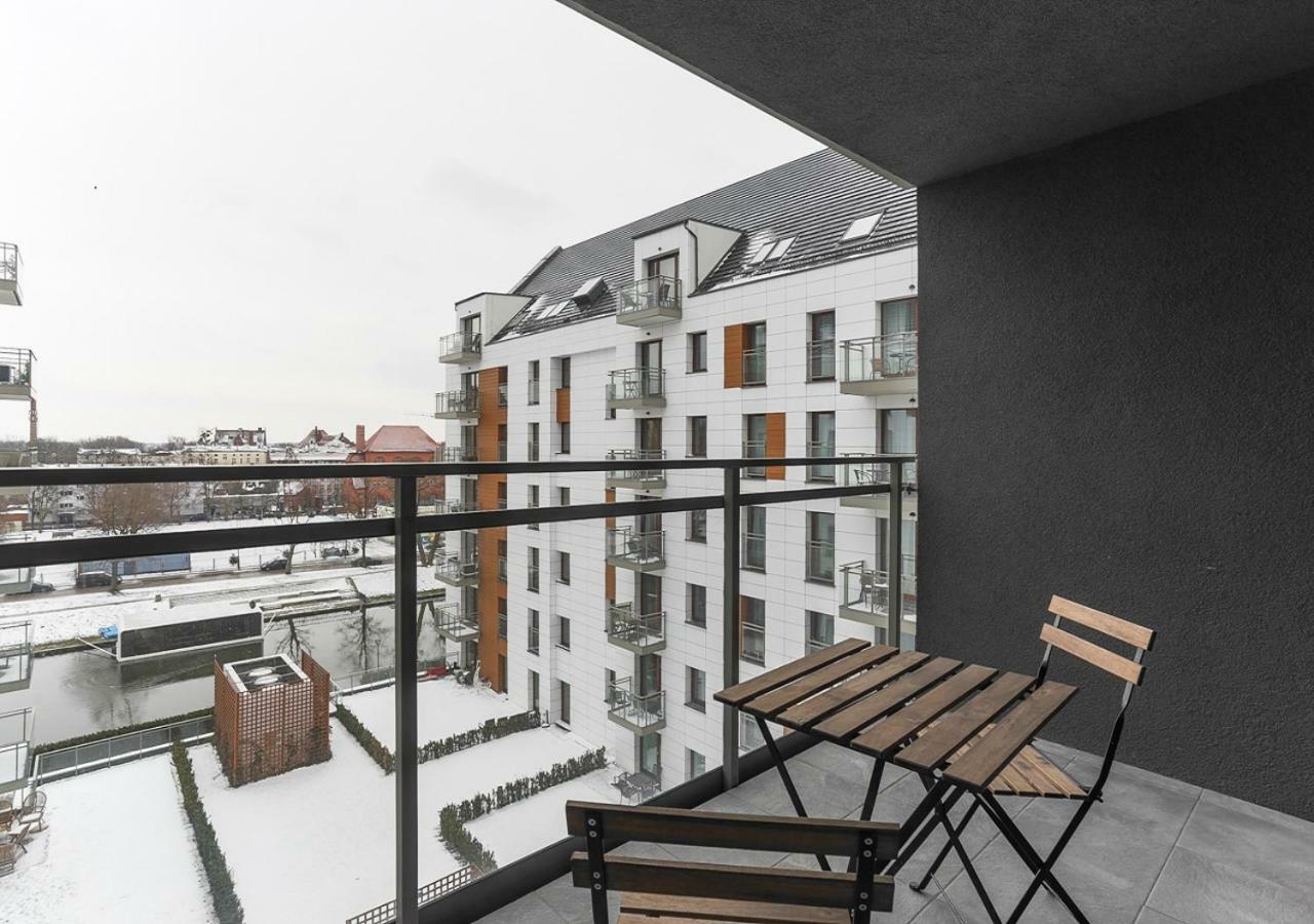 Comfort Apartment Oldtown With River View Danzig Exterior foto